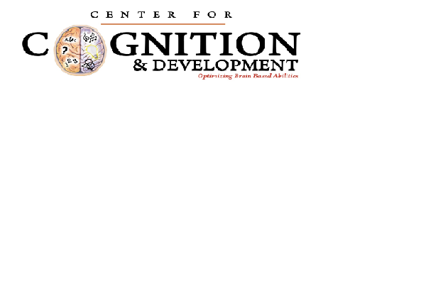 Center for Cognition and Development logo